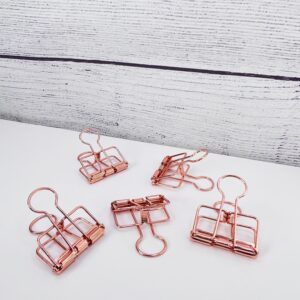 Paper Clips Rose Gold